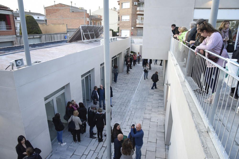 Sant Vicenç mostra el seu nou camp de futbol