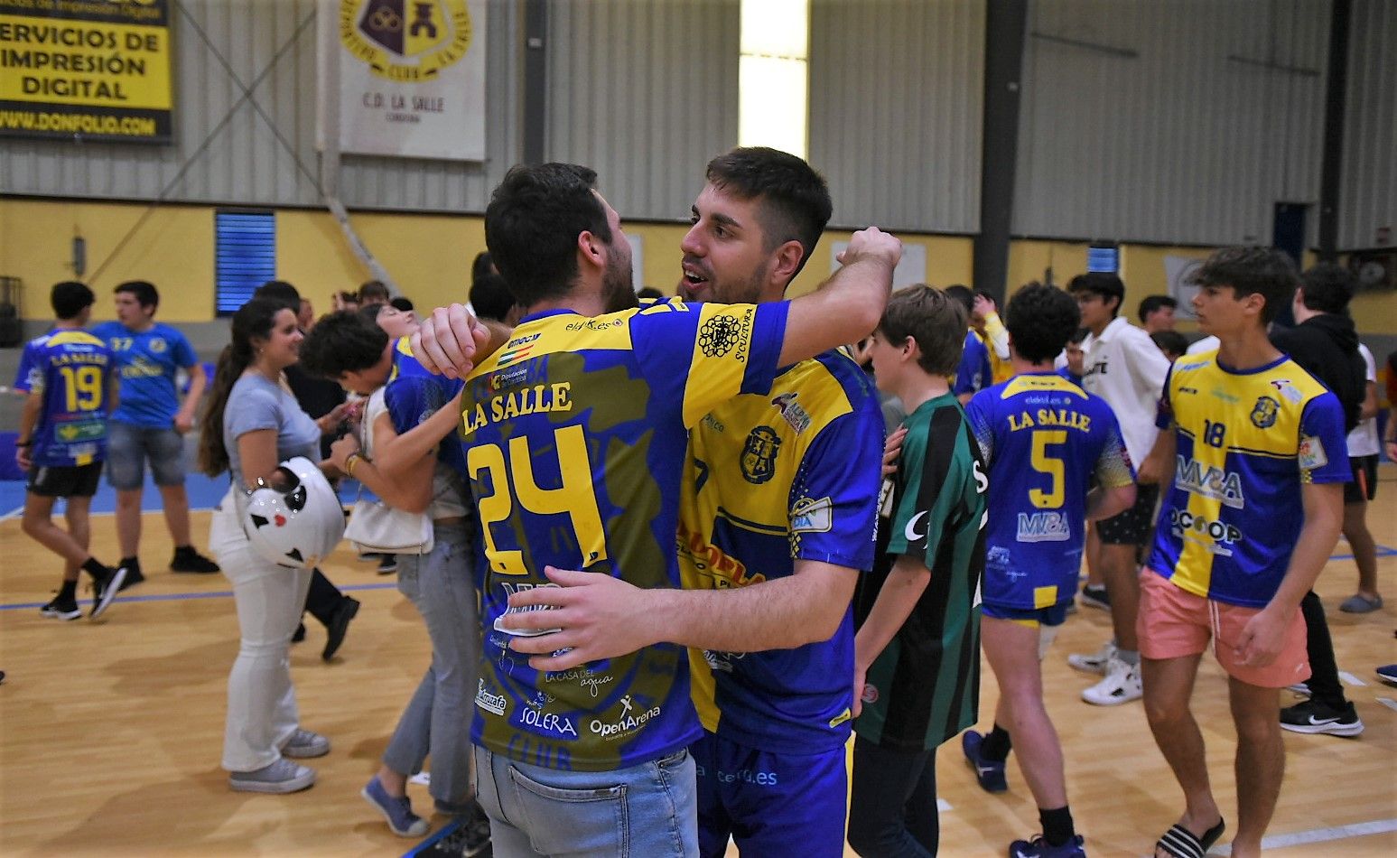 La Salle asciende como campeón a la Primera Nacional de balonmano