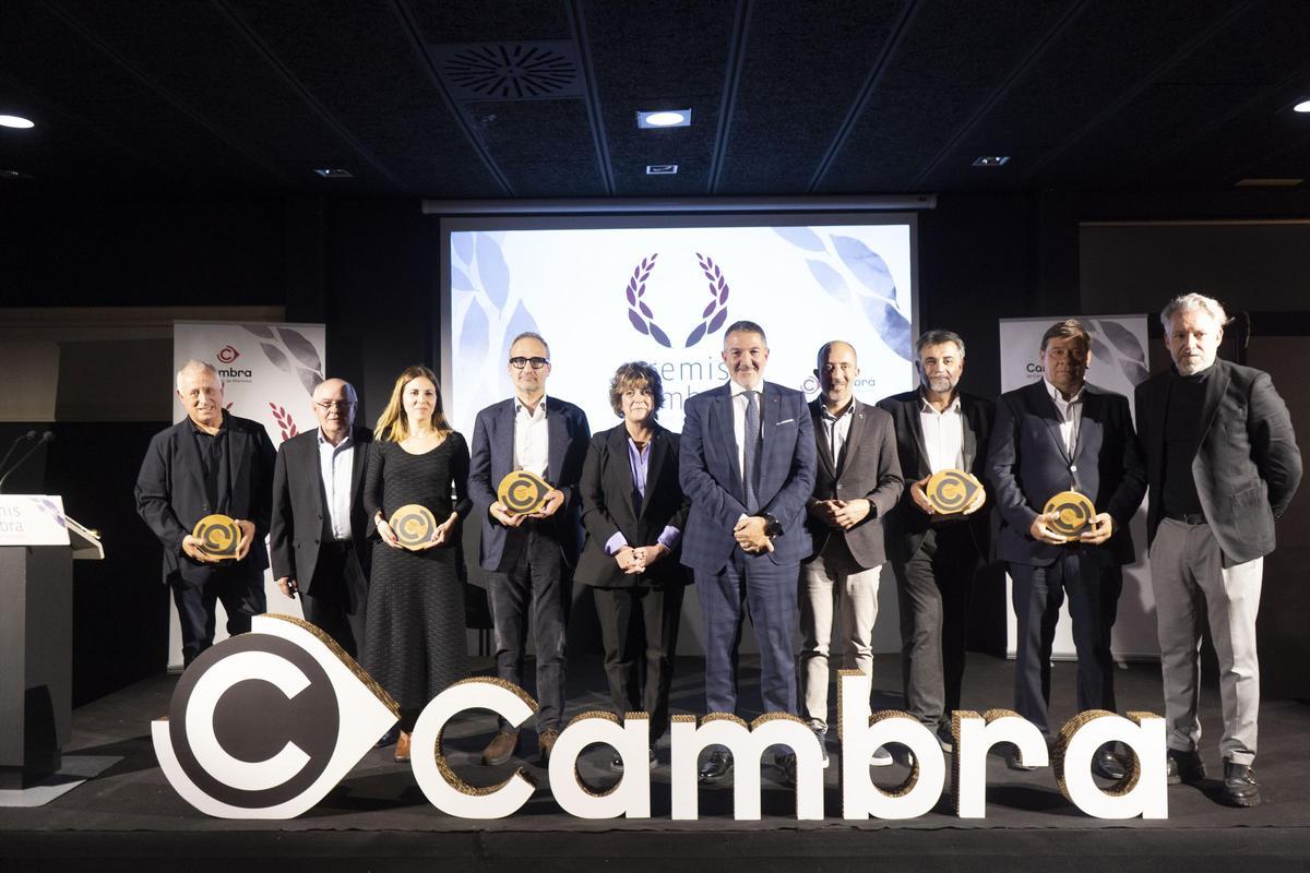 Els guardonats en l'edició anterior dels premis