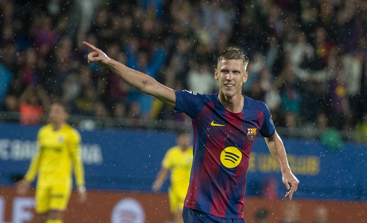 Dani Olmo, jugador del Barça.