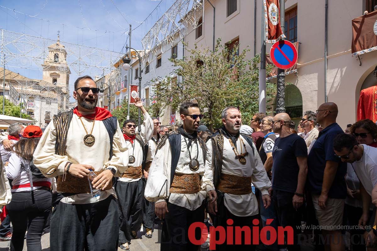 Moros y Cristianos en la mañana del dos de mayo en Caravaca