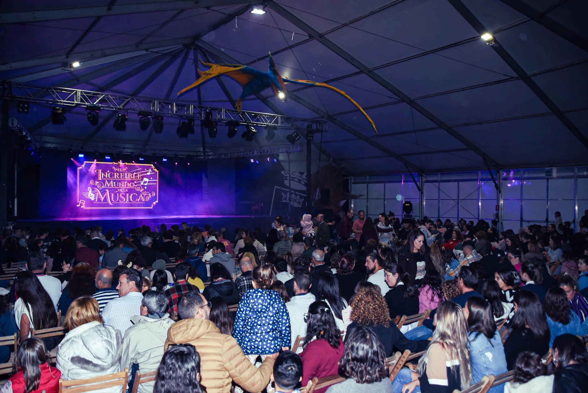 Éxito del musical 'El increíble mundo de la música'