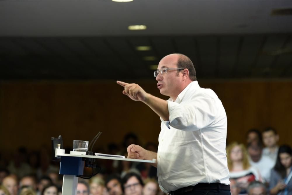 Mitin de Mariano Rajoy en el Auditorio de Murcia