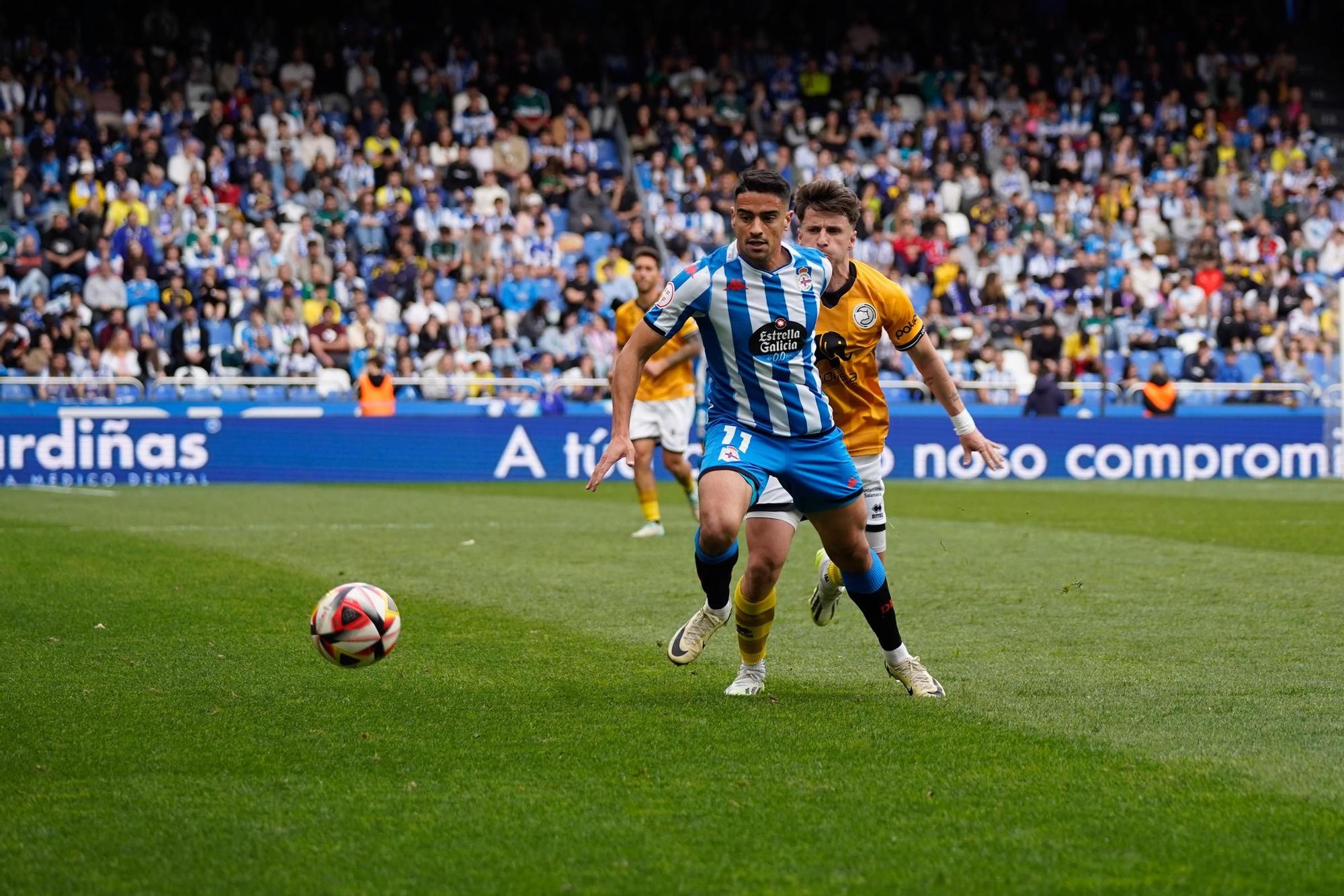 El Dépor gana a Unionistas (1-0) y abre hueco