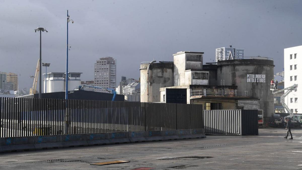 Muelle de la Batería, cuya venta está programada, al igual que la del de Calvo Sotelo.