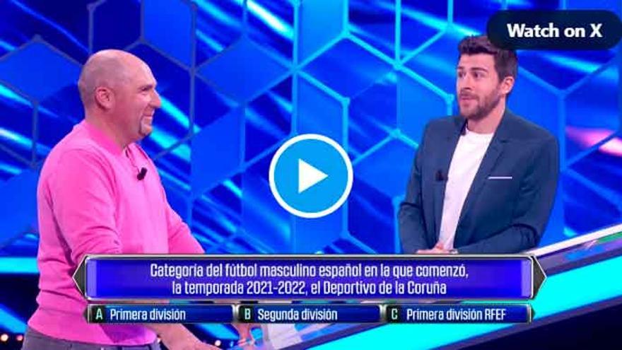 Casi todas las declaraciones de amor de Rodrigo Vázquez al Deportivo en El Cazador