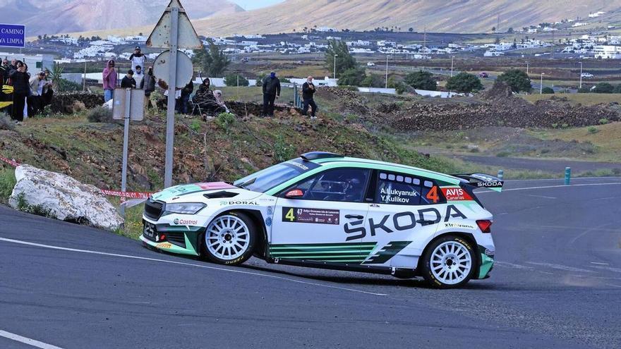 Alexey Lukyanyuk conquista el Rallye Orvecame-Isla de Lanzarote 2026 y lidera el CCRA