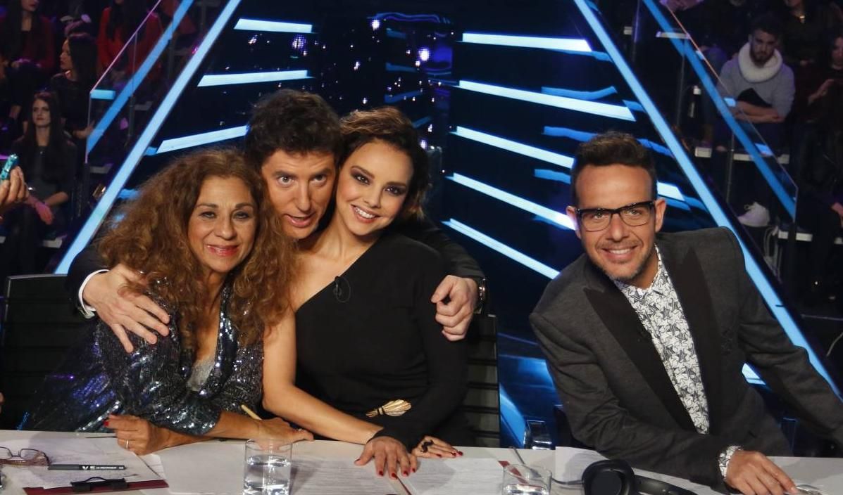 Àngel Ll¡acer y Chenoa se hicieron muy amigos durante el rodaje de 'Tu cara me suena'