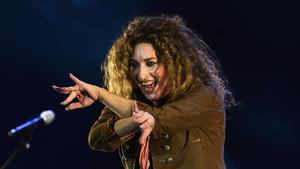 Estrella Morente, en un concierto en Sevilla.