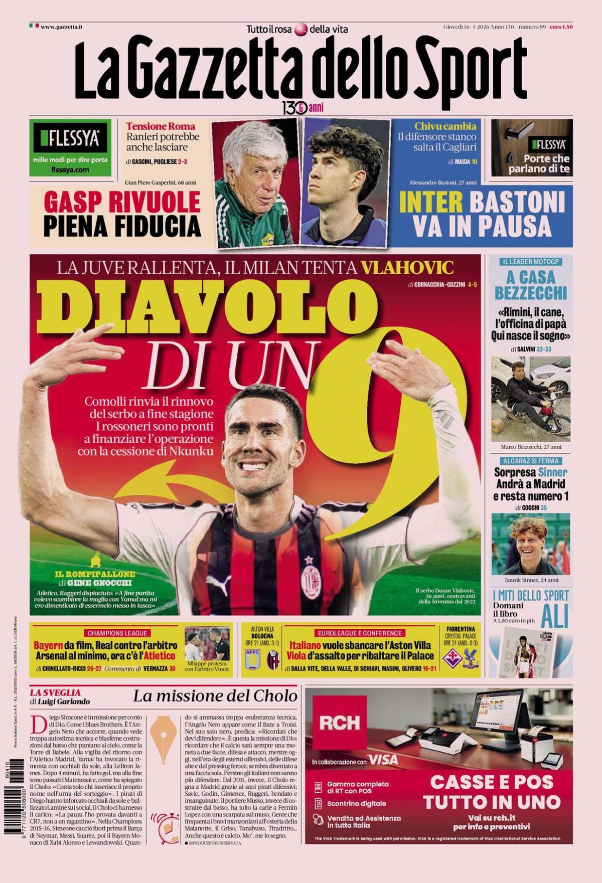 La frustración de la nueva debacle blanca, en las portadas de hoy