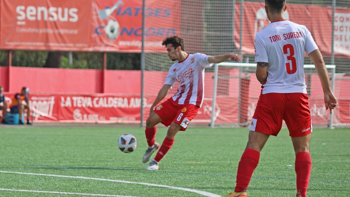 El mig centre Álex Sánchez intentarà marcar a Alacant un gol tant decisiu com l&#039;assolit contra la UD Alzira