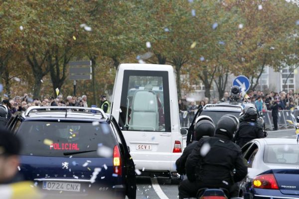 El Papa llega a España