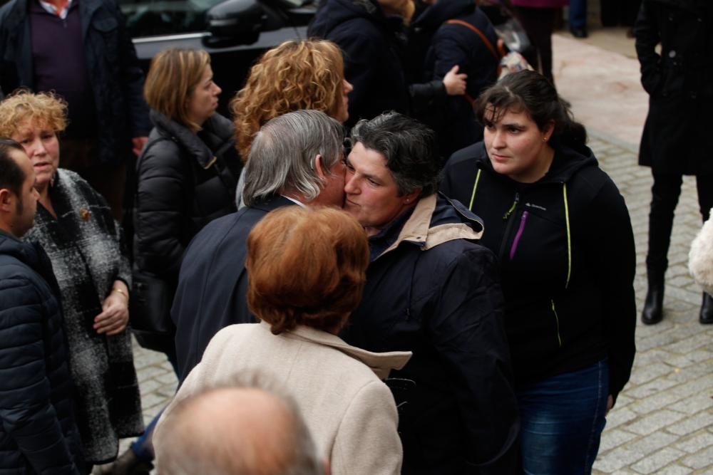 Funeral por Adrián ,Gancedo, víctima del apuñalamiento mortal de Villaviciosa