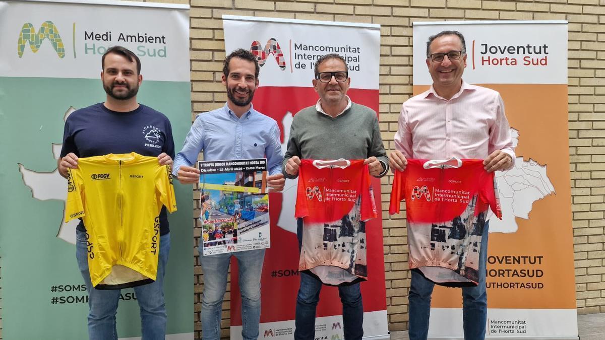 El V Trofeo Junior de ciclismo Mancomunitat de l’Horta Sud tendrá 150 participantes.