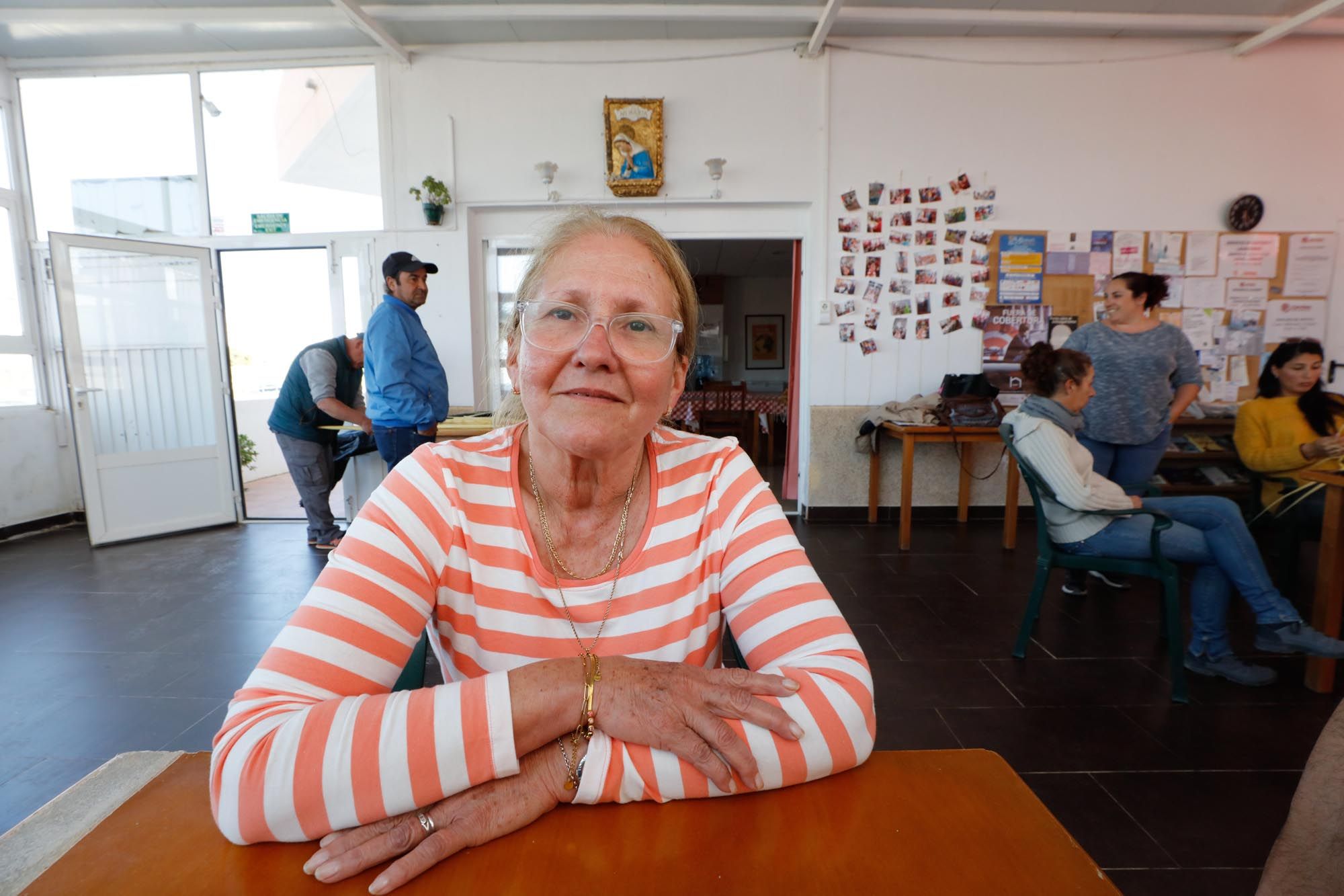 Voluntarios de Caritas en Sant Antoni