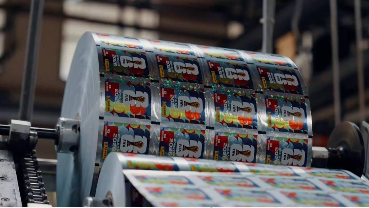 El procés industrial darrere de l'àlbum de cromos del Mundial de Panini