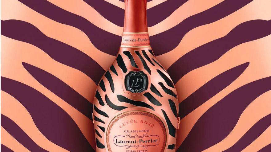 Una botella de Laurent-Perrier Cuvée.