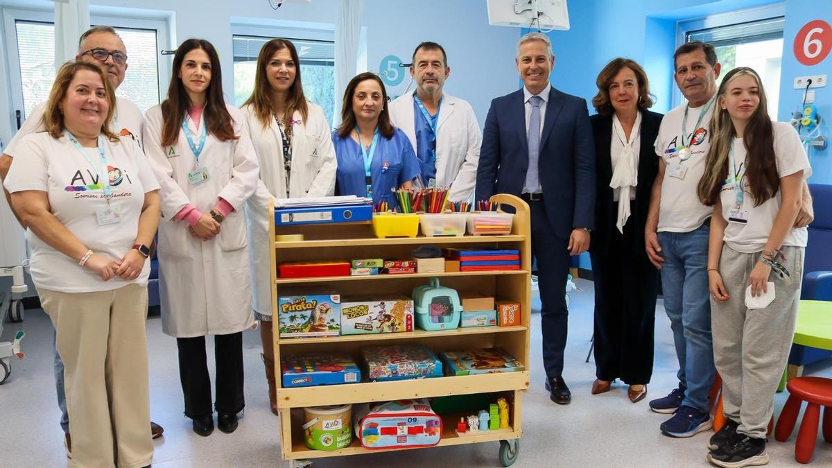 El Hospital Materno crea nuevo servicio de voluntariado para acompañar a los menores en Urgencias