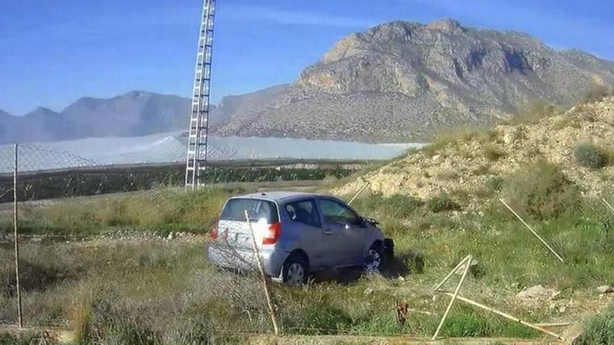 Así quedó el vehículo tras el siniestro.