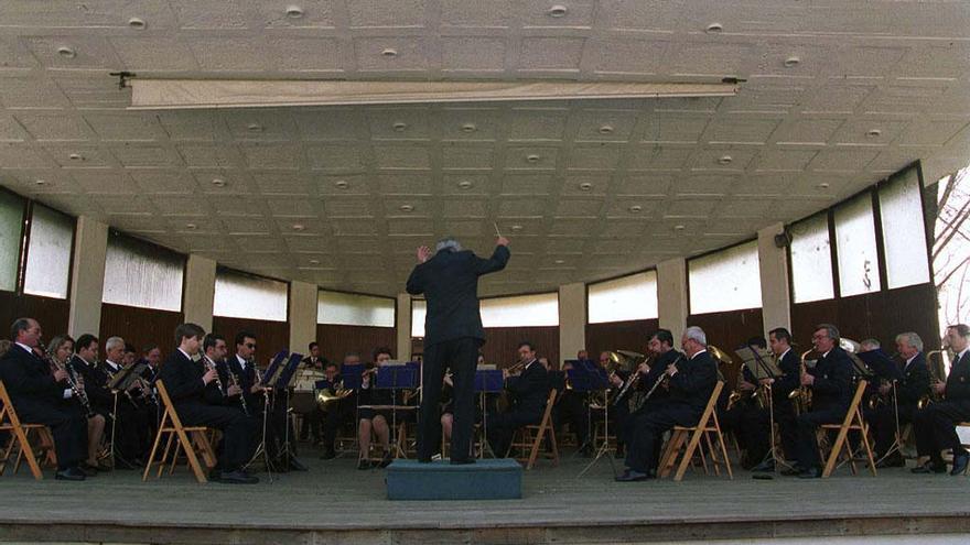 Un concierto de la Banda Municipal de Música.