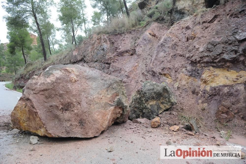 Las consecuencias del temporal en Murcia