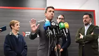 Mazón responde al presidente de la Confederación del Júcar: "Es triste que después de tres meses lo único que haga sea lavarse las manos"