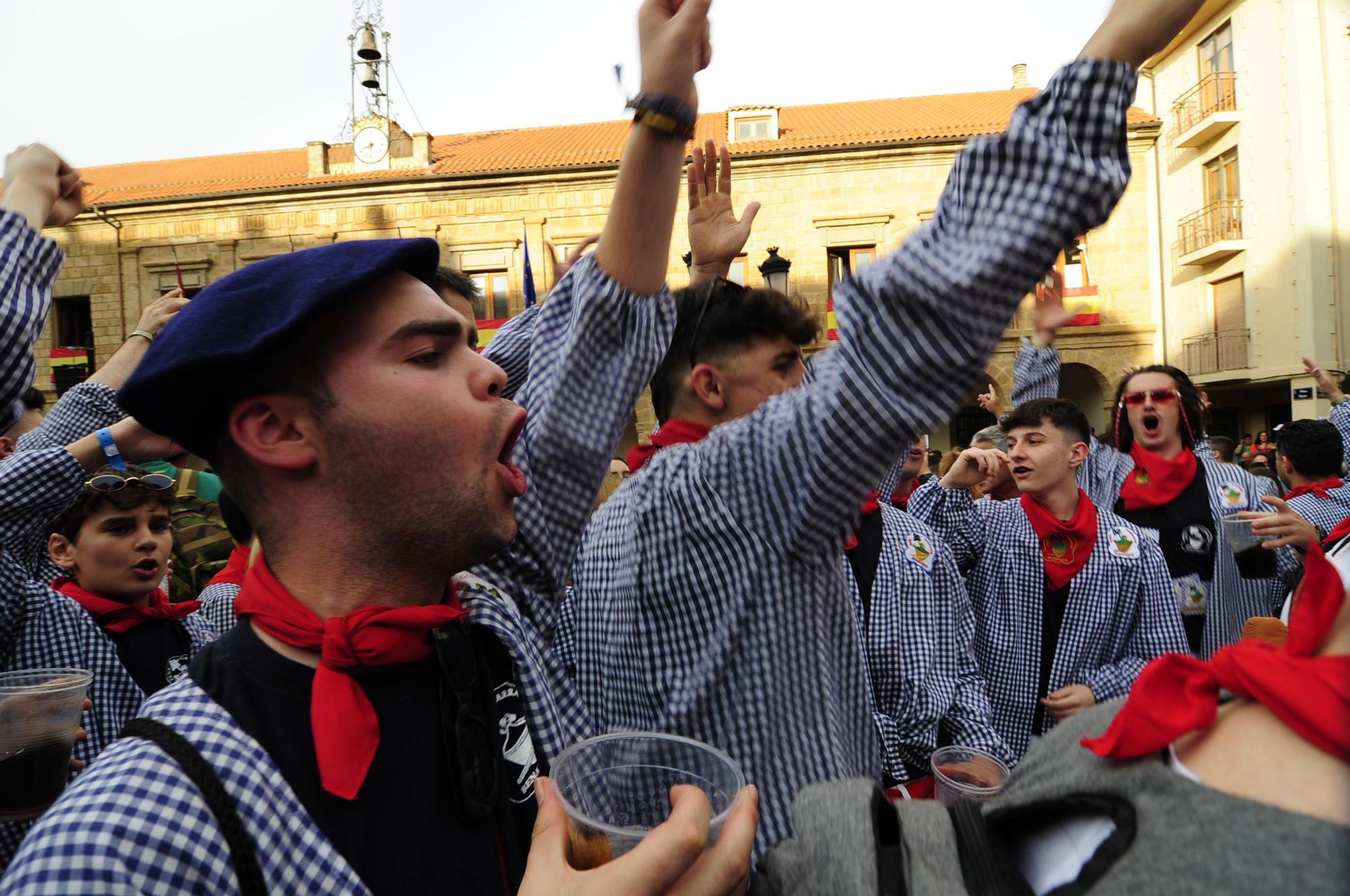 El chupinazo de Rencoroso: Así ha estado la Plaza Mayor de Benavente