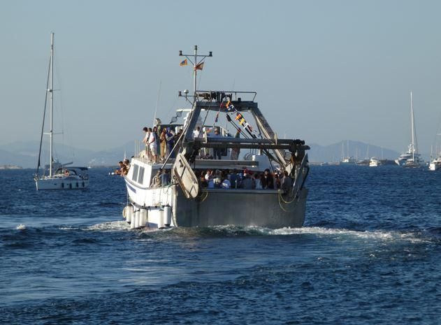 Todas las imágenes del Día del Carmen en Formentera