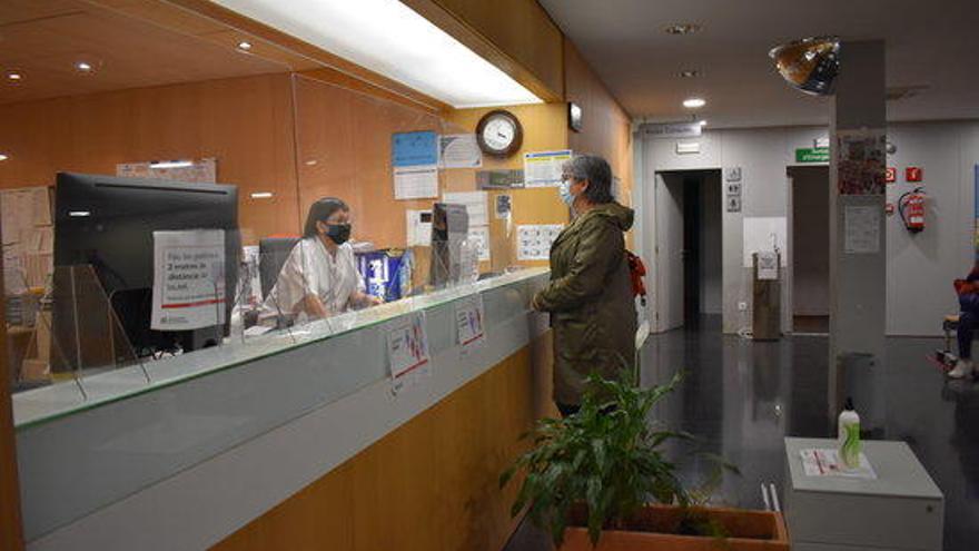 Sala d&#039;espera del centre de salut mental d&#039;adults del Gironès.