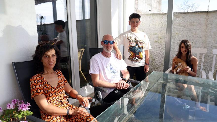 El intercambio de casas se asienta en O Salnés: «Ahorras mucho dinero y te abre la mente»