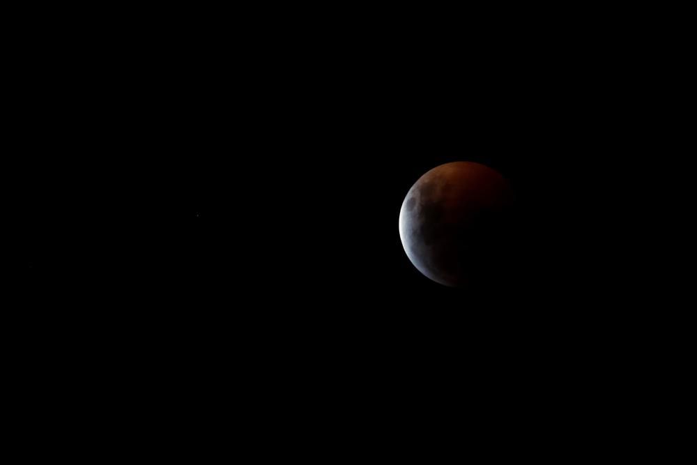 Eclipse total de luna en Panamá