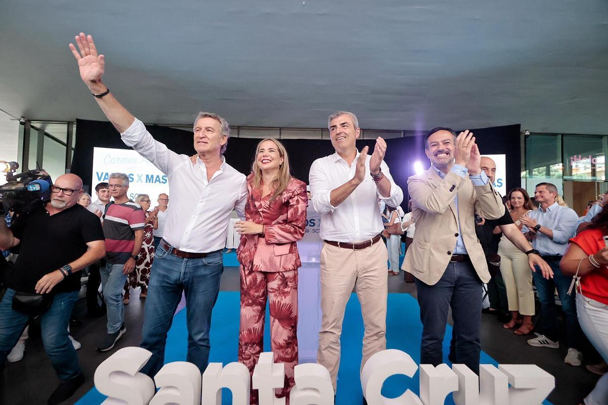 El PP presenta a Carmen Pérez como candidata a la alcaldía de Santa Cruz de Tenerife