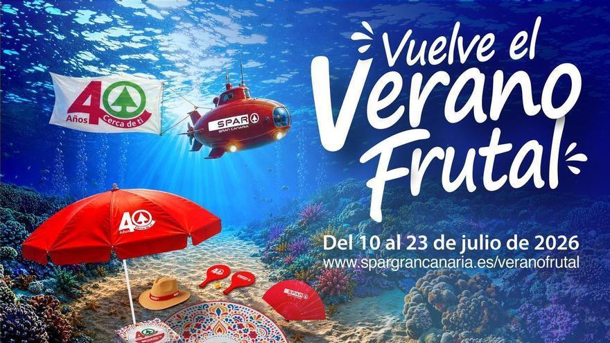 Regresa el ‘Verano Frutal’ de SPAR Gran Canaria con más de 10.000 regalos directos