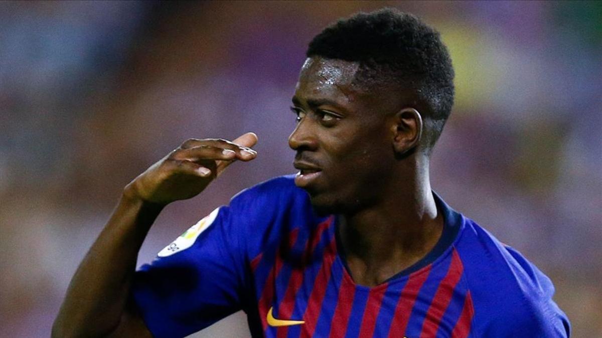 Dembélé marcó el gol de la victoria