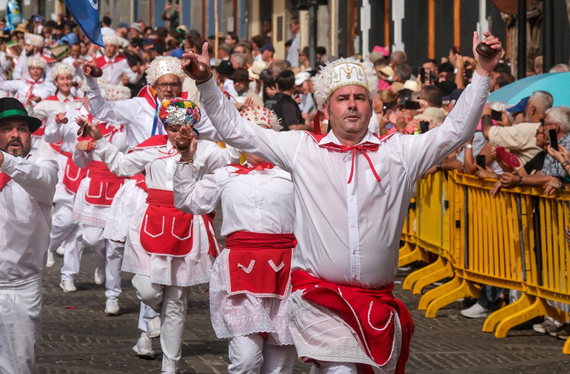 Representantes de El Hierro en la romería del Pino.