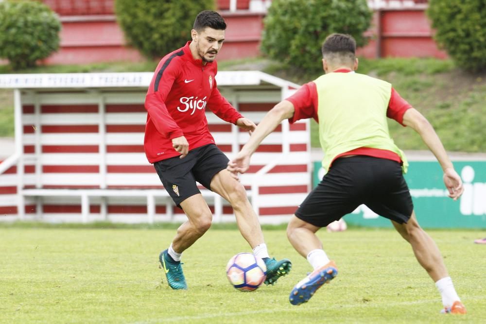 Entrenamiento del Sporting