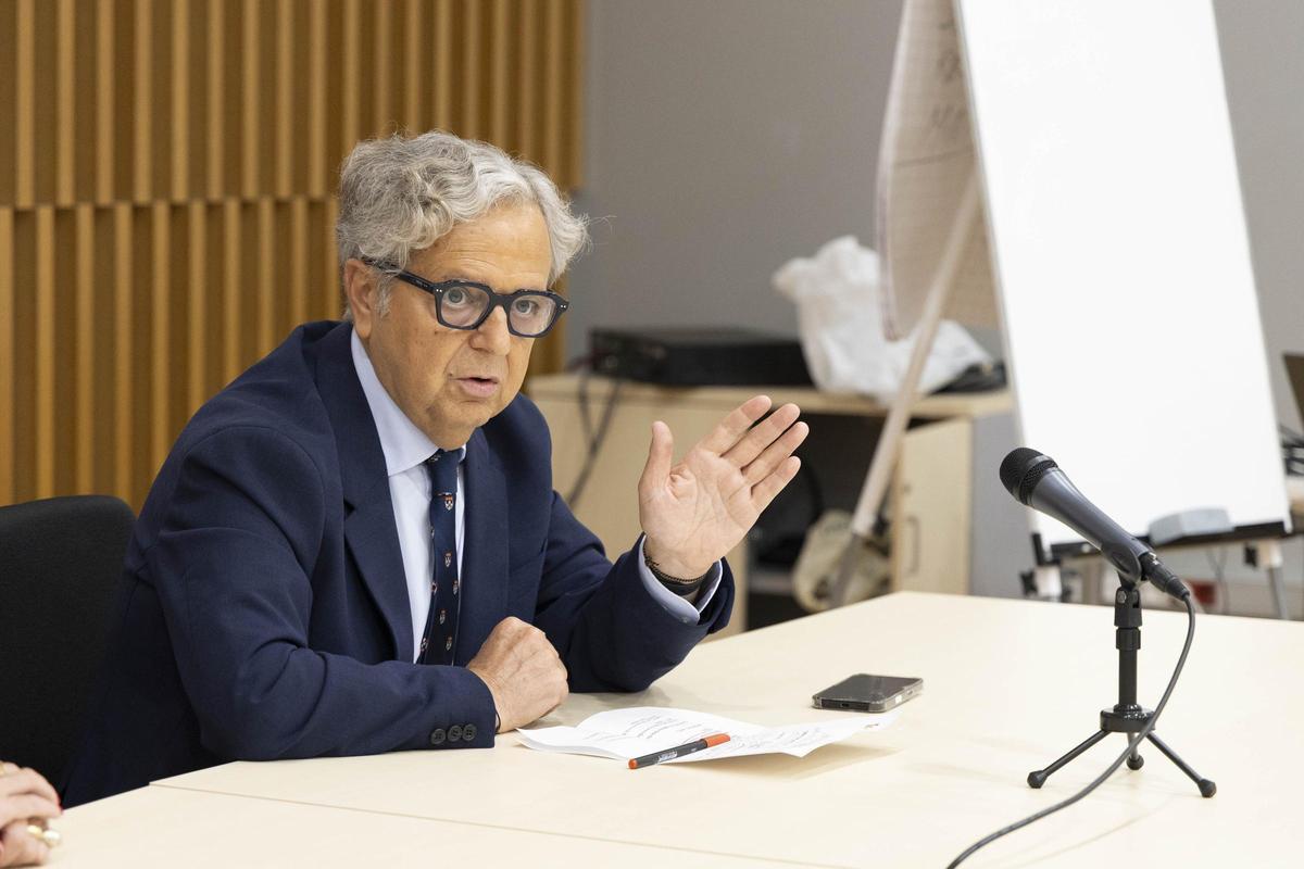 Fuentes, durante el acto de entrega de diplomas de la iniciativa 'Despega 25' en Palma del Río.