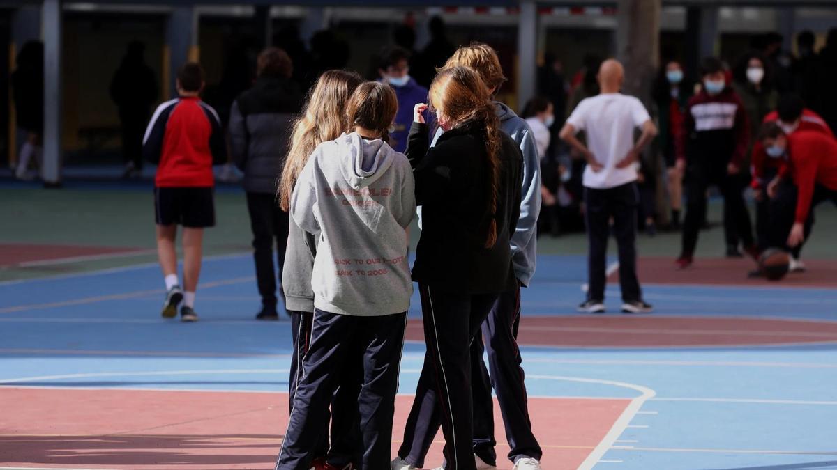 Patio de un colegio andaluz.