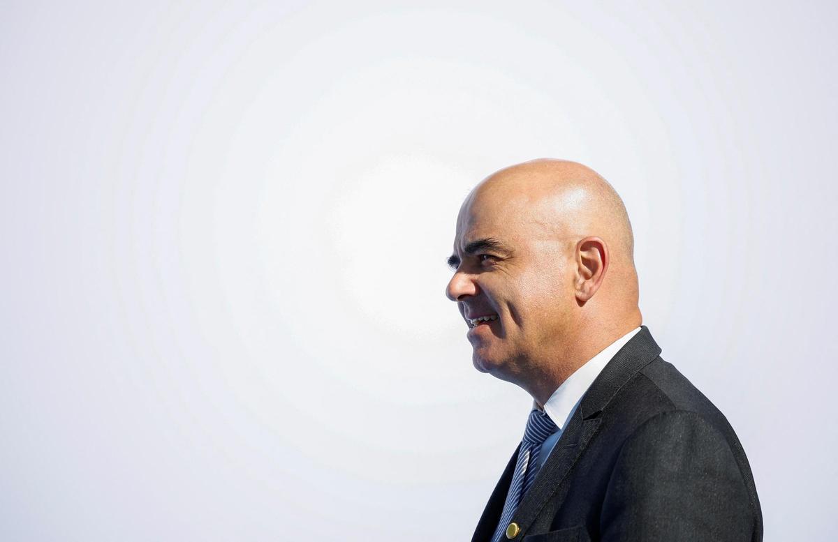 Alain Berset, representante de Suiza.