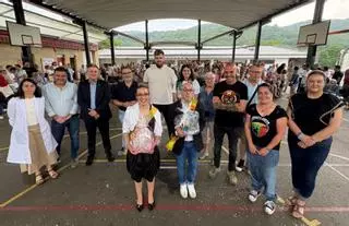 Vanessa y César, los "reyes" del centro de apoyo a la integración de Langreo