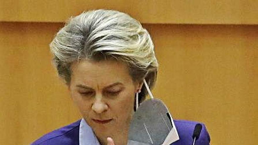 Von der Leyen assumeix «errors» i massa «optimisme» en les vacunes de la UE