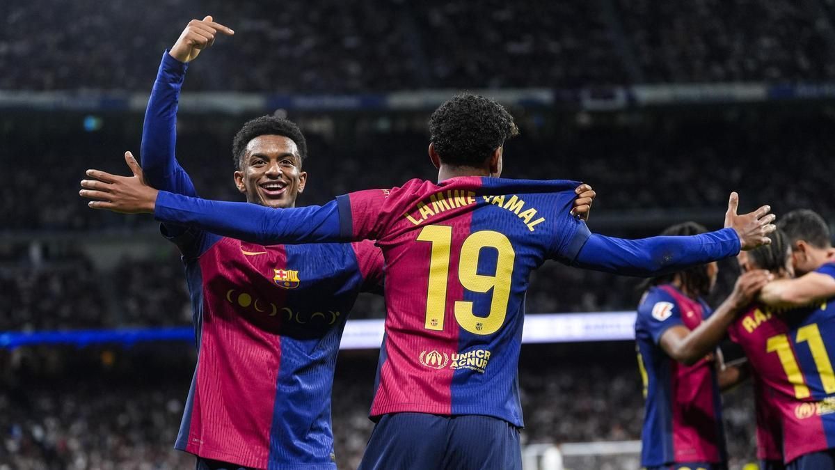 Lamine Yamal en el Clásico.