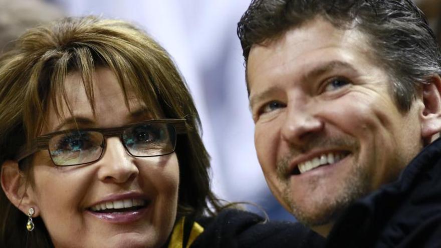Sarah Palin y su marido Todd.