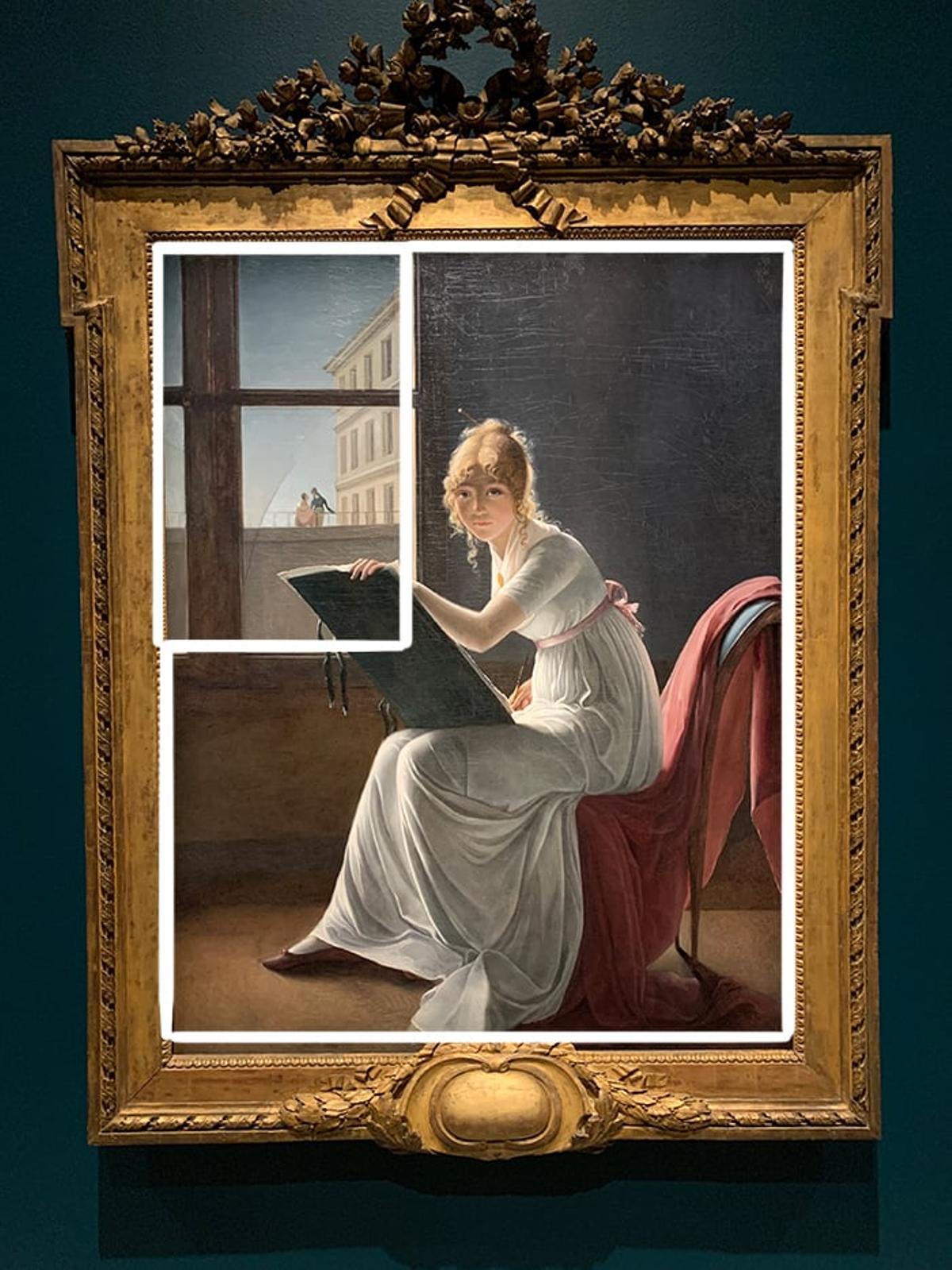 'Retrato de Charlotte du Val d’Ognes', de Marie-Denise Villers