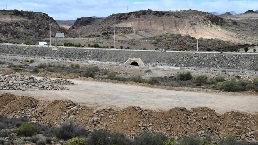 Barranco del Veril, en el que está proyectado construir el &#039;Siam Park&#039;