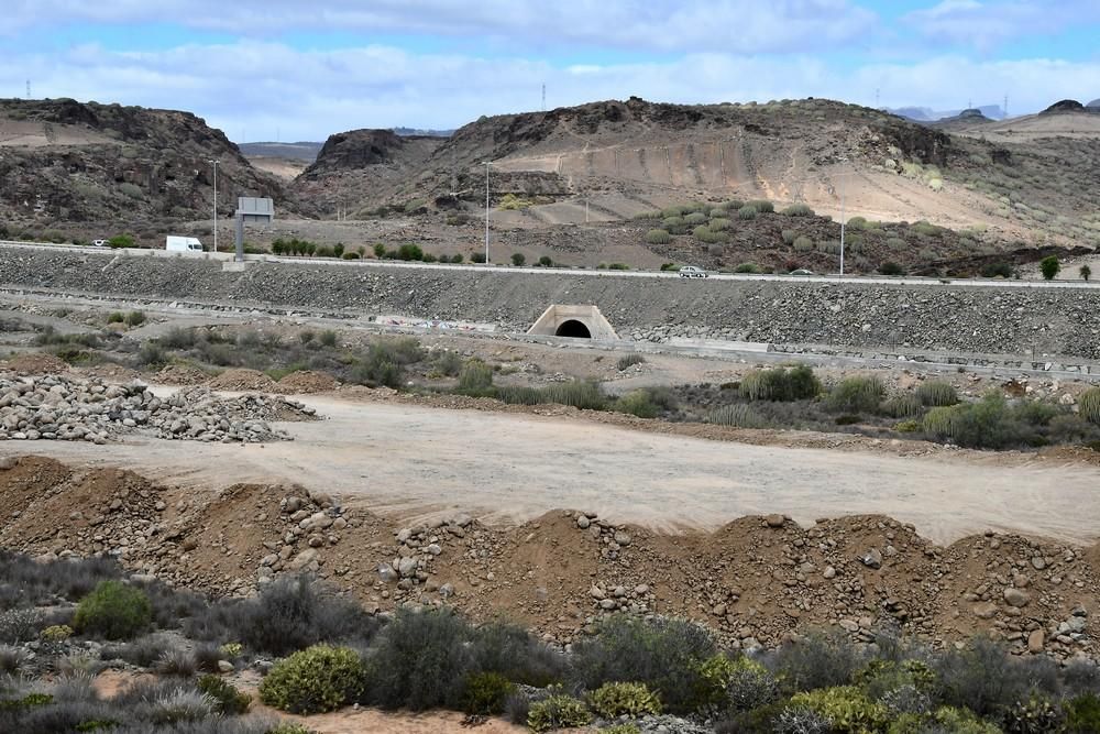 Barranco del Veril, en el que está proyectado construir el 'Siam Park'