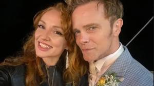 Jimmy Shaw y su compañera y amiga Cristina Castaño