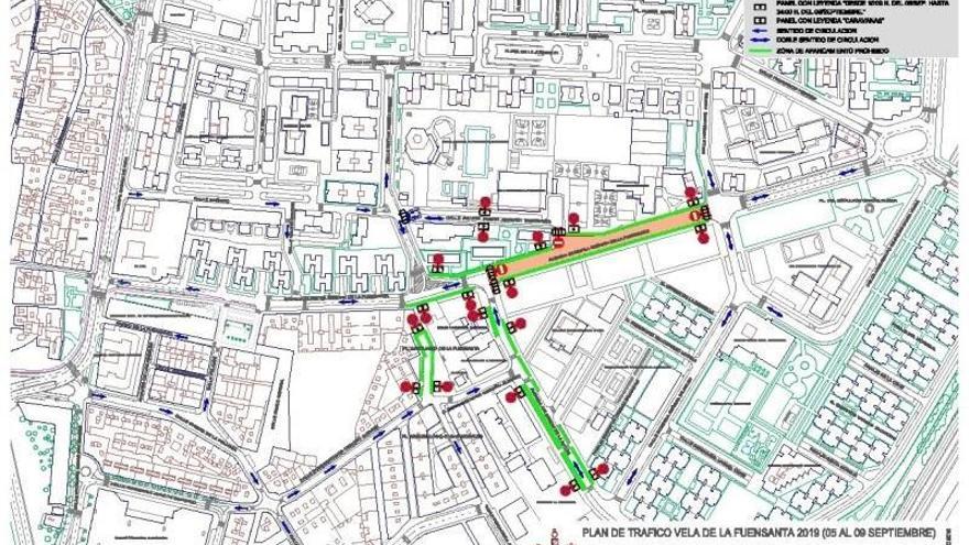 El Ayuntamiento activa el plan de tráfico y seguridad con motivo de la Velá de la Fuensanta