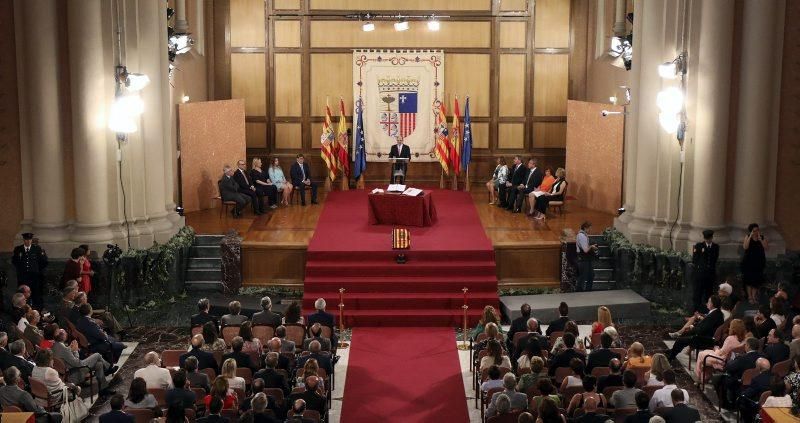 Toma de posesión de las consejeras y consejeros del Gobierno de Aragón