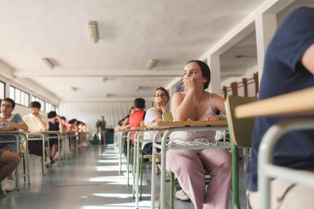 Así se desarrolla la PAU en el Instituto Santa Eulalia de Mérida